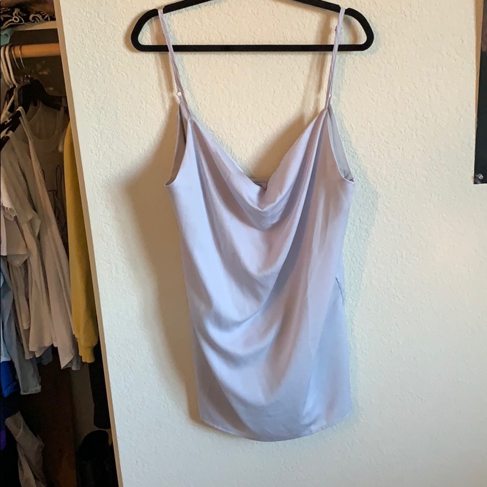 Tobi silver dress